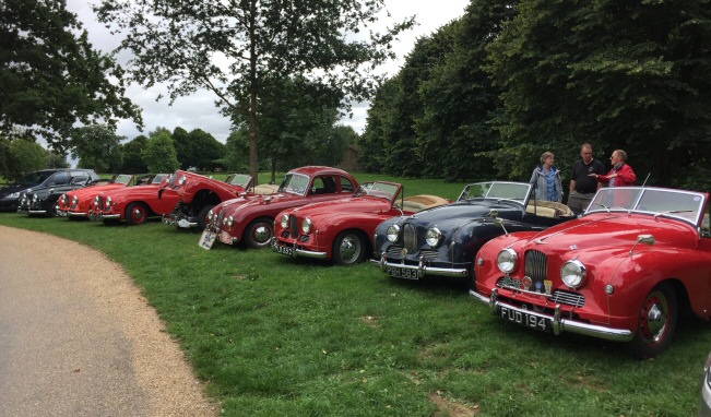 Jowett Jupiter meeting in Yorkshire in 2018